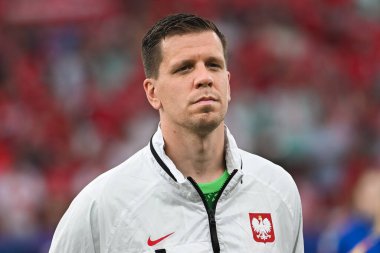BERLİN, GERMANY - 21 Haziran 2024: Euro 2024 Grup D maçı Polonya - Avusturya 1: 3. Wojciech Szczesny 