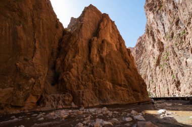 Tinghir, Fas 'taki Gorge Todra 
