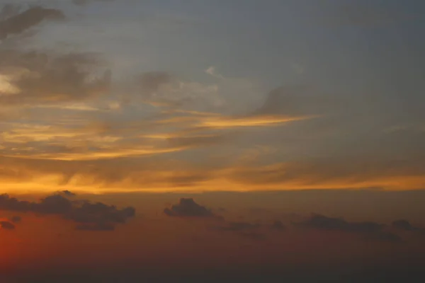Obloha Mraky Západu Slunce Soumrak Oblohy Pohled Pro Přírodní Krajiny — Stock fotografie