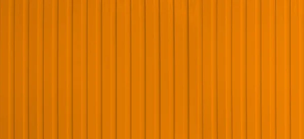 Wide Surface Orange Aluminum Wall Background Design — Stock Photo, Image