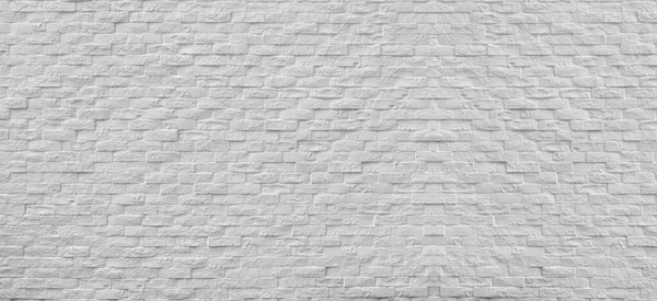 あなたの作品のデザインのためのヴィンテージホワイトレンガの壁の背景の広い表面テクスチャの背景コンセプト — ストック写真