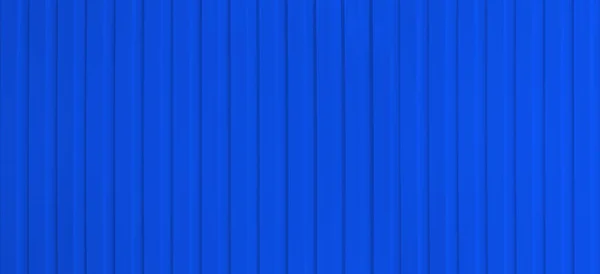 Breed Oppervlak Van Blauwe Aluminium Wand Voor Achtergrond Ontwerp — Stockfoto