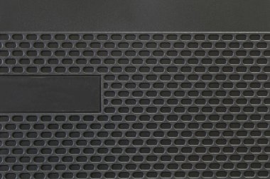 Çalışma konseptinizde tasarım için siyah plastik yüzey arkaplanı deseni. 