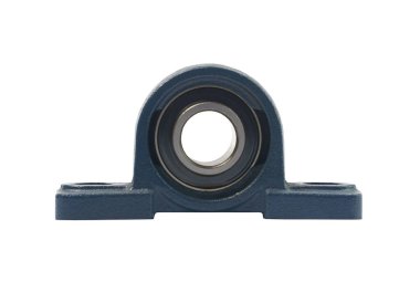 Beyaz zemin üzerinde bilye izole ve kırpma yolları var.