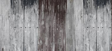 Çalışma arkaplanı konseptinizdeki tasarım için duvar evinin geniş çinko dokusu.