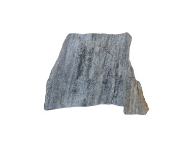 Dağ kaya dokusu ya da farklı şekillerde taş doğal olarak beyaz arka planda izole olarak ortaya çıkar ve kesme yolları vardır..