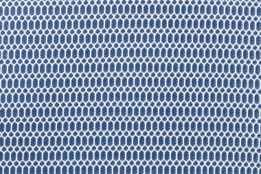 Filtre kağıdında modern ve şık bir tasarımı gösteren mavi ve beyaz bal peteği desenleri vardır. Arkaplan ve tekstil için mükemmel.