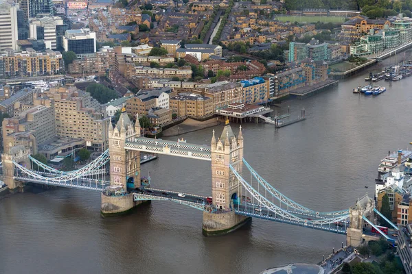 Thames Nehri Üzerindeki Ünlü Londra Köprüsü Gün Işığında Kule Köprüsü — Stok fotoğraf