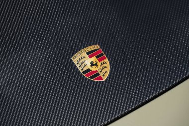 Slovenya, Ljubljana - 11 Eylül 2024: Porsche GT3 RS lüks spor otomobil