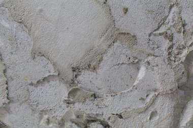 İnşaat alanındaki beton duvar dokusu. Endüstriyel iç duvar kağıdı. Soyut Çatı Alanı boş odası.