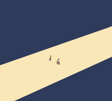 İnsanlar geceleri modern şehir caddesinde dikkatle yolları kesiştiriyorlar. Şehir yaşam tarzı yaya geçidi. arkaplan.