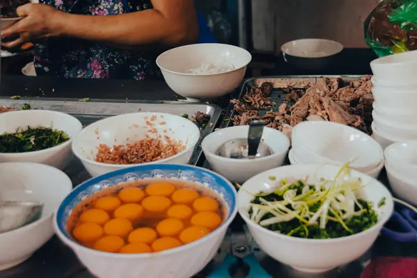 Thai Street Food Bangkok Thaiföld — Stock Fotó