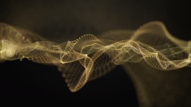 천천히 움직이는 물체가 미래의 비디오 애니메이션 4096X2304 — 비디오