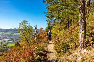 Küçük Sonbahar, Jena - Thüringen - Almanya topraklarında yürür.