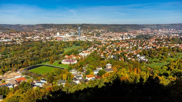 Small Autumn walk through the landscape of  Jena - Thuringia - Germany