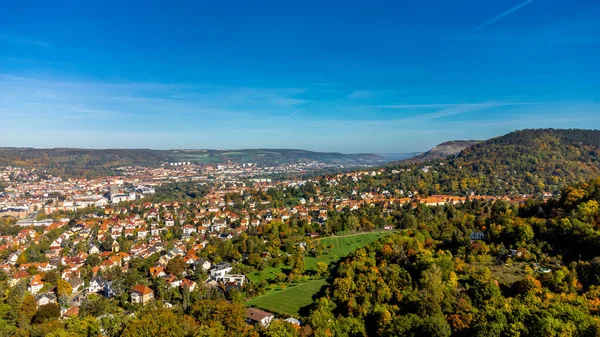 Small Autumn walk through the landscape of  Jena - Thuringia - Germany