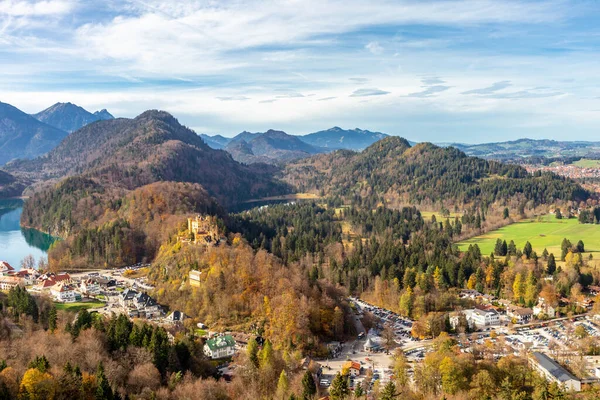 Small autumn hike through the beautiful landscape in the Allgu near Fssen - Bavaria - Germany