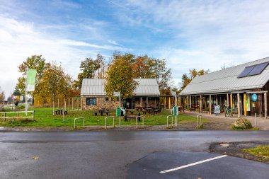 Schwarzen Mağribi - Fladungen - Bavyera yakınlarındaki Rhn 'de kış gezisi