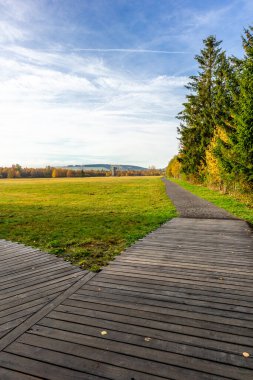Schwarzen Mağribi - Fladungen - Bavyera yakınlarındaki Rhn 'de kış gezisi