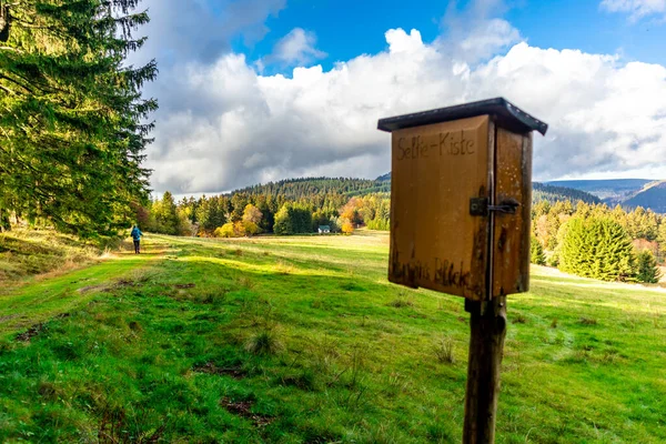 stock image Summer discovery tour through the Thuringian Forest near Steinbach-Hallenberg - Thuringia