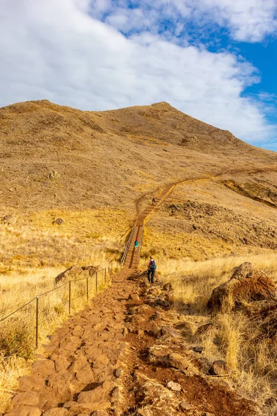 stock image On the road on the flower island Madeira and its multifaceted landscape - Madeira - Portugal 