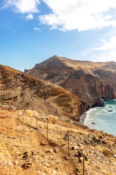 Unterwegs Auf Der Blumeninsel Madeira Und Ihrer Facettenreichen Landschaft Madeira — Stockfoto