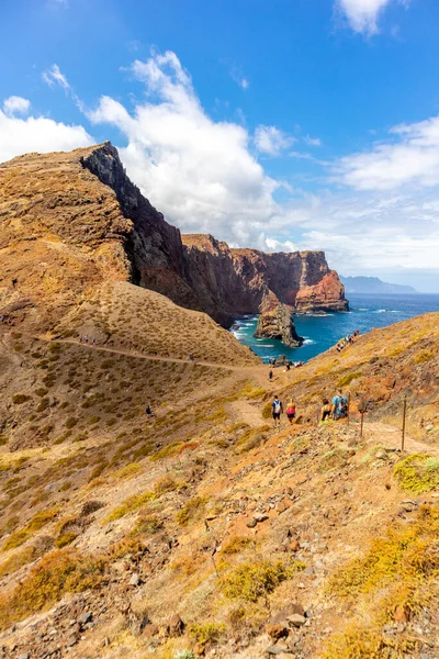 Onderweg Het Bloemeneiland Madeira Zijn Veelzijdige Landschap Madeira Portugal — Stockfoto