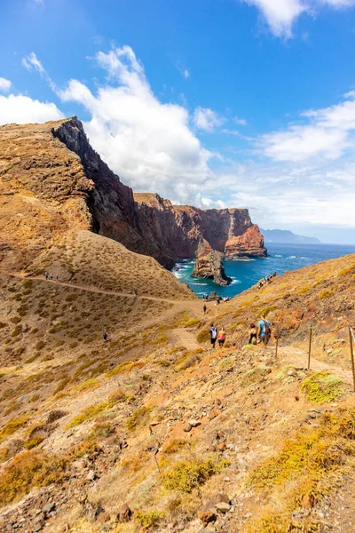 Vägen Blomsterön Madeira Och Dess Mångfacetterade Landskap Madeira Portugal — Stockfoto