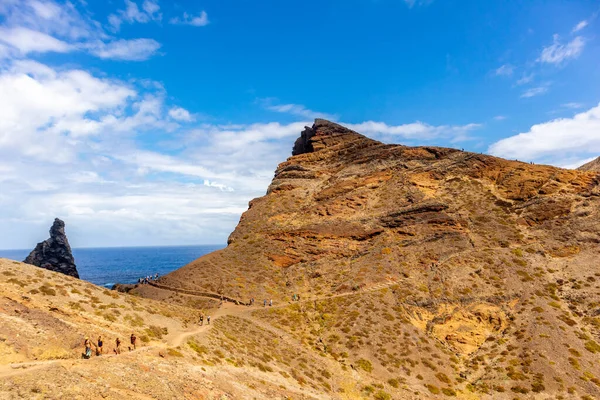 stock image On the road on the flower island Madeira and its multifaceted landscape - Madeira - Portugal 