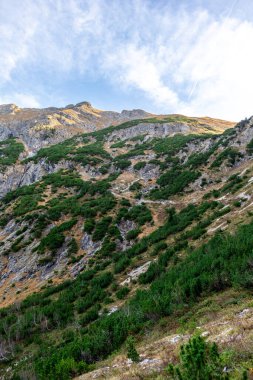 Oberstdorf-Bavyera yakınlarındaki Allgu 'da küçük bir sonbahar yürüyüşü - Almanya