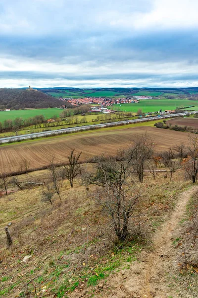 Short Hike Beautiful Drei Gleichen Thuringian Basin Drei Gleichen Germany — 스톡 사진