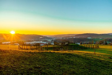On the road in beautiful southern Thuringia at the gates of the Rennsteig - Thuringia - Germany