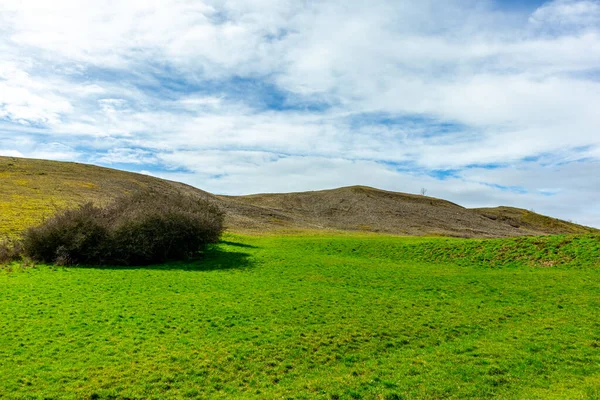 stock image Spring walk through the beautiful Vorderrhn between Bernshausen & Urnshausen - Thuringia - Germany