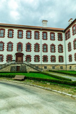 Meiningen - Thüringen - Almanya 'nın muhteşem tiyatro kasabasında bahar yürüyüşü