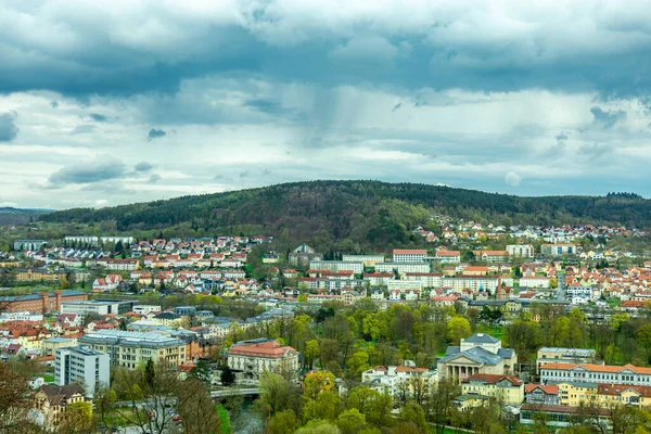 Весенний Поход Чудесному Театральному Городу Мбаппе Тюрингия Германия — стоковое фото