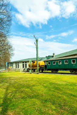 Bayrisch Eisenstein yakınlarındaki Bavyera Ormanı 'nda bahar yürüyüşü Çek sınırına - Bavyera - Almanya