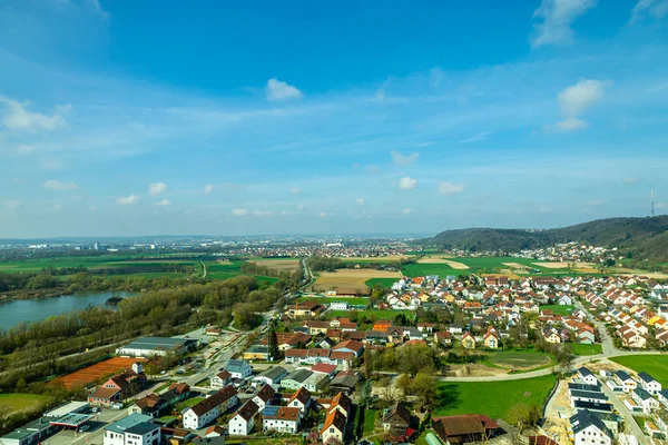 stock image Spring hike through beautiful Danube delta near Donaustauf - Bavaria - Germany