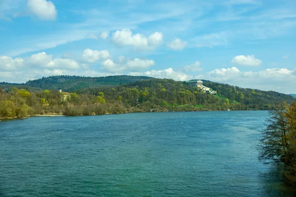 Wiosenna Wycieczka Przez Piękną Deltę Dunaju Pobliżu Donaustauf Bawaria Niemcy — Zdjęcie stockowe