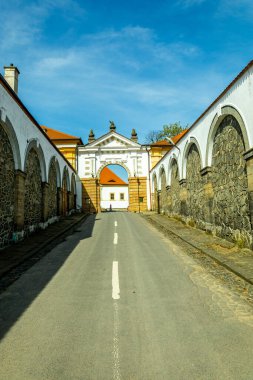 Çek sınırındaki Elbe - Bohem İsviçre - Çek Cumhuriyeti sınırında güzel bir bahar yürüyüşü