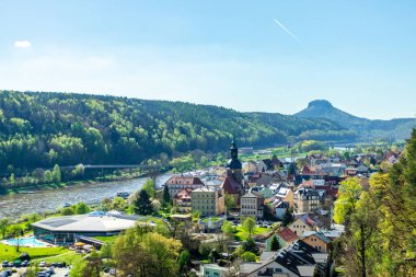 Meien 'den Dresden' e, Bad Schandau - Saksonya - Almanya üzerinden Elbe Bisiklet Yolu boyunca güzel bir bahar turu.