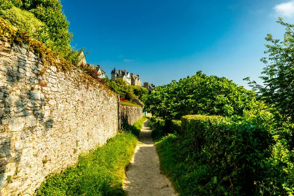 Malownicza Wycieczka Pointe Grouin Pięknej Bretanii Cancale Francja — Zdjęcie stockowe