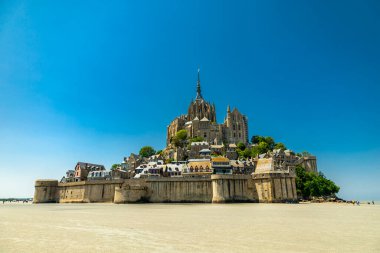 Normandiya Turist Çekimi - Le Mont-Saint-Michel - Fransa
