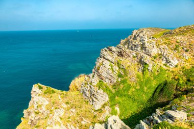 Güzel Brittany yolunda Cap d 'Erqui - Erquy - Fransa
