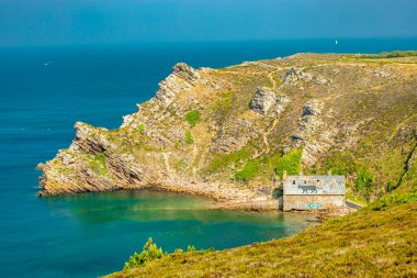 Güzel Brittany yolunda Cap d 'Erqui - Erquy - Fransa