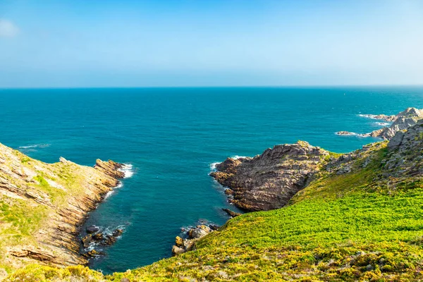 Onderweg Het Prachtige Bretagne Bij Cap Erqui Erquy Frankrijk — Stockfoto