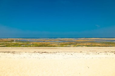 Pleubian, Fransa yakınlarındaki güzel Brittany 'deki Sillon de Talbert yarımadasına küçük bir keşif turu.