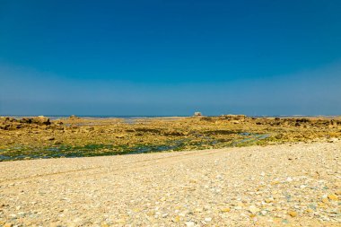 Pleubian, Fransa yakınlarındaki güzel Brittany 'deki Sillon de Talbert yarımadasına küçük bir keşif turu.