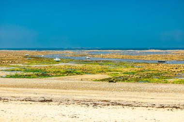 Pleubian, Fransa yakınlarındaki güzel Brittany 'deki Sillon de Talbert yarımadasına küçük bir keşif turu.
