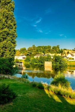 Amboise Şatosu 'ndaki güzel Seine Vadisi' nde yaz keşfi - Indre-et-Loire - Fransa