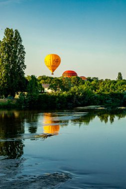 Amboise Şatosu 'ndaki güzel Seine Vadisi' nde yaz keşfi - Indre-et-Loire - Fransa